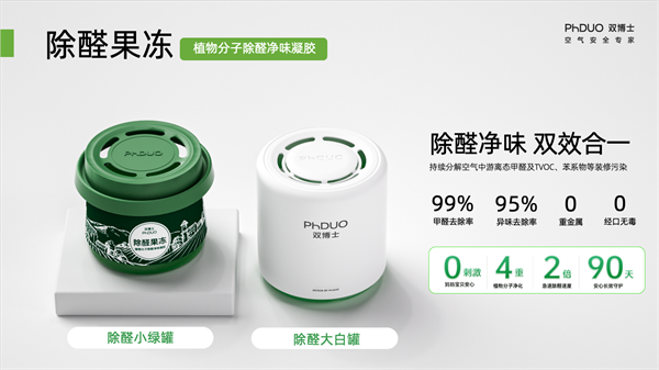除醛产品测评，双博士品牌第一